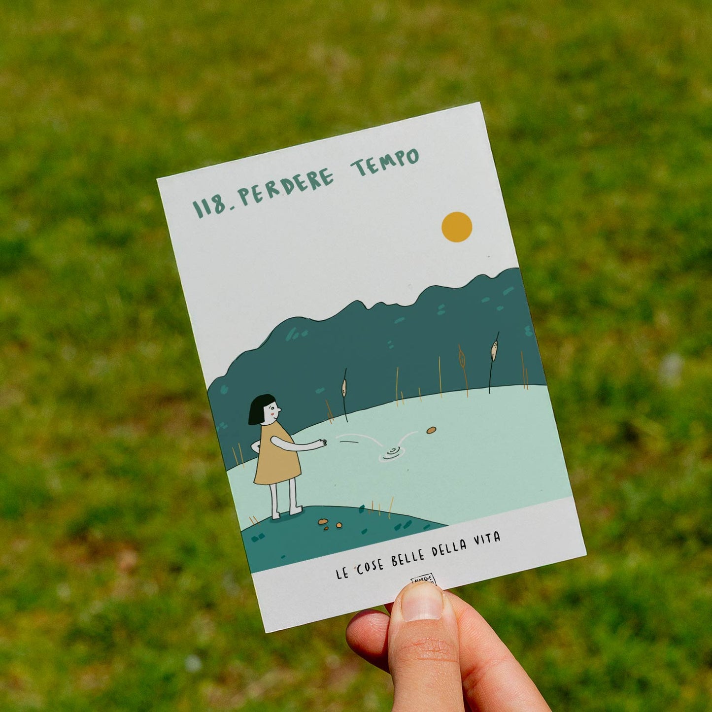 Les belles choses de la vie - 118. Perdre du temps - pelouse