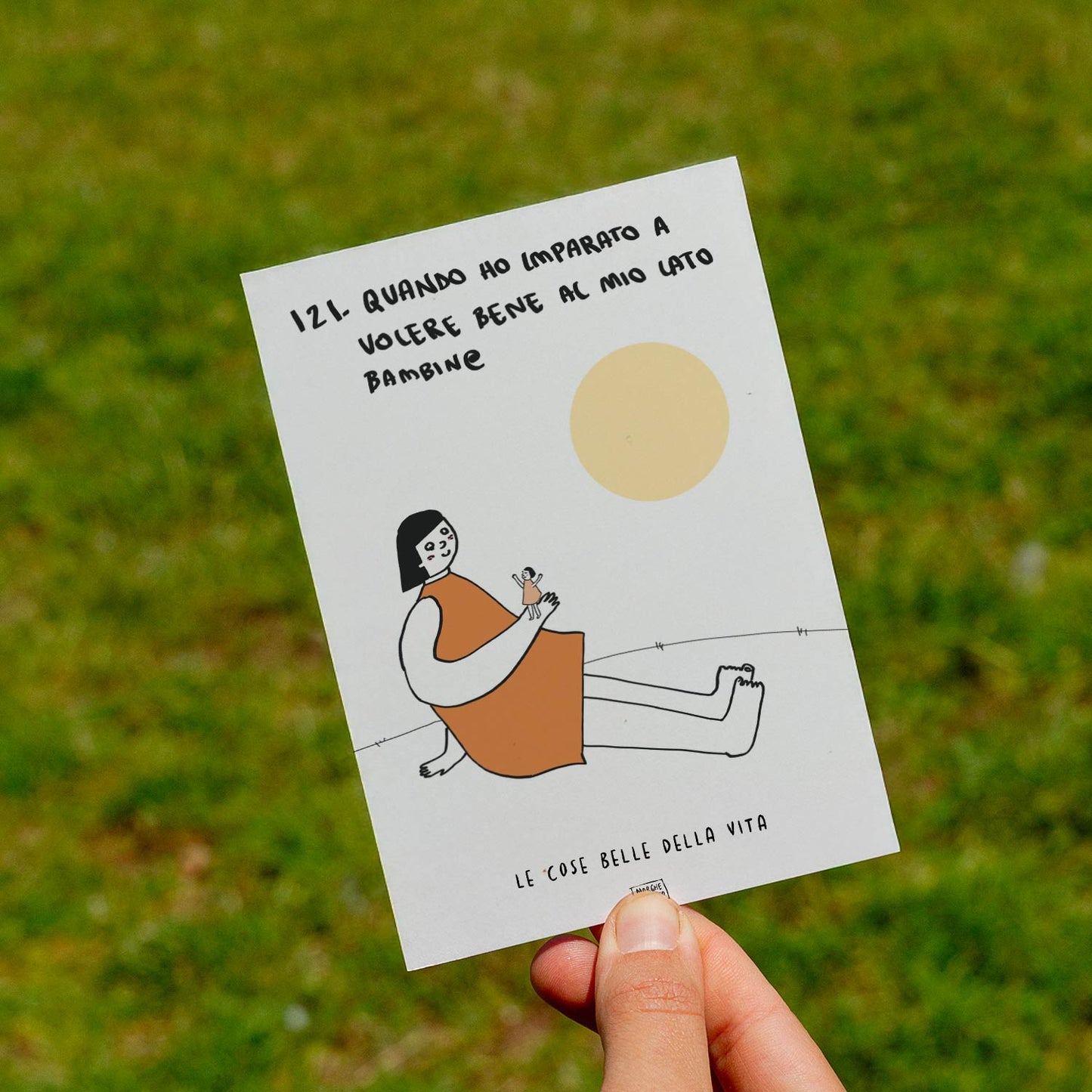 Les belles choses de la vie - 121. Quand j'ai appris à aimer mon côté enfantin - pelouse