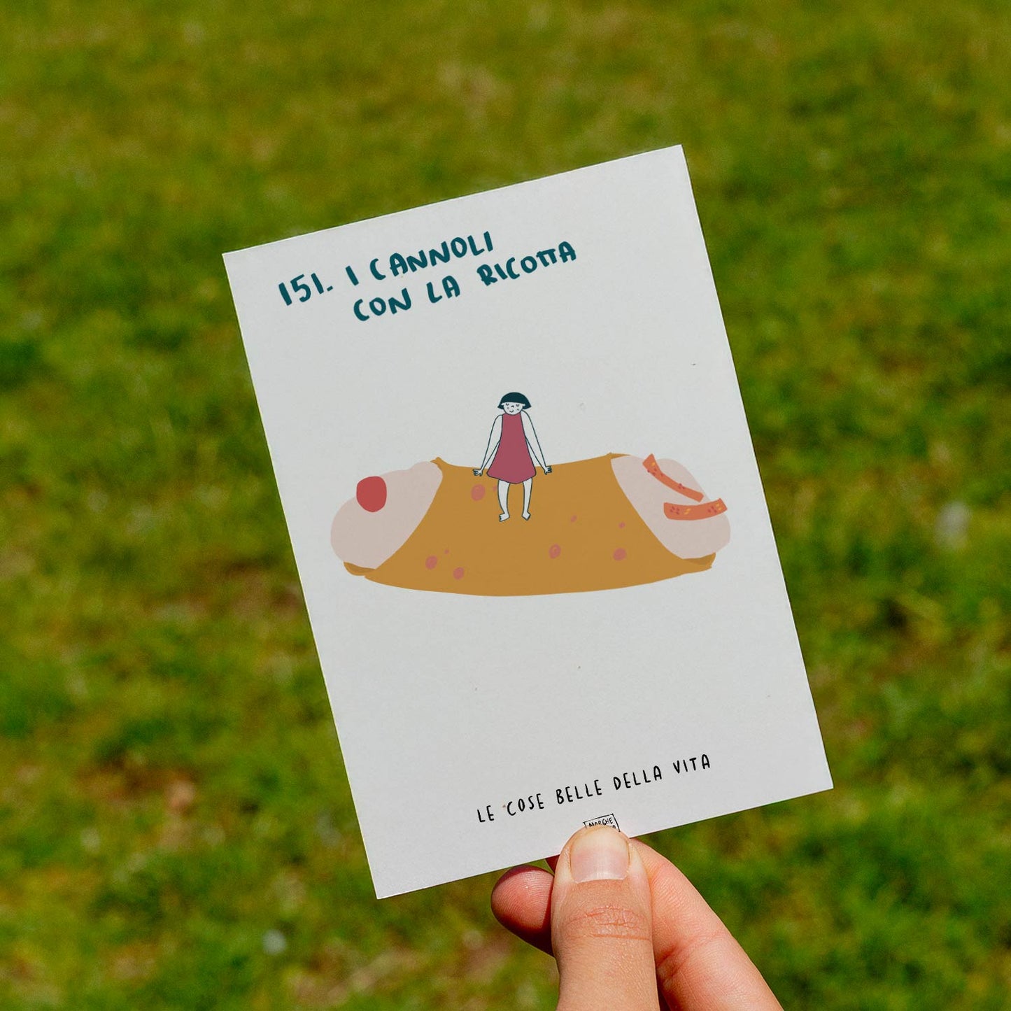 Lo bueno de la vida - 151. Cannoli con ricotta - césped