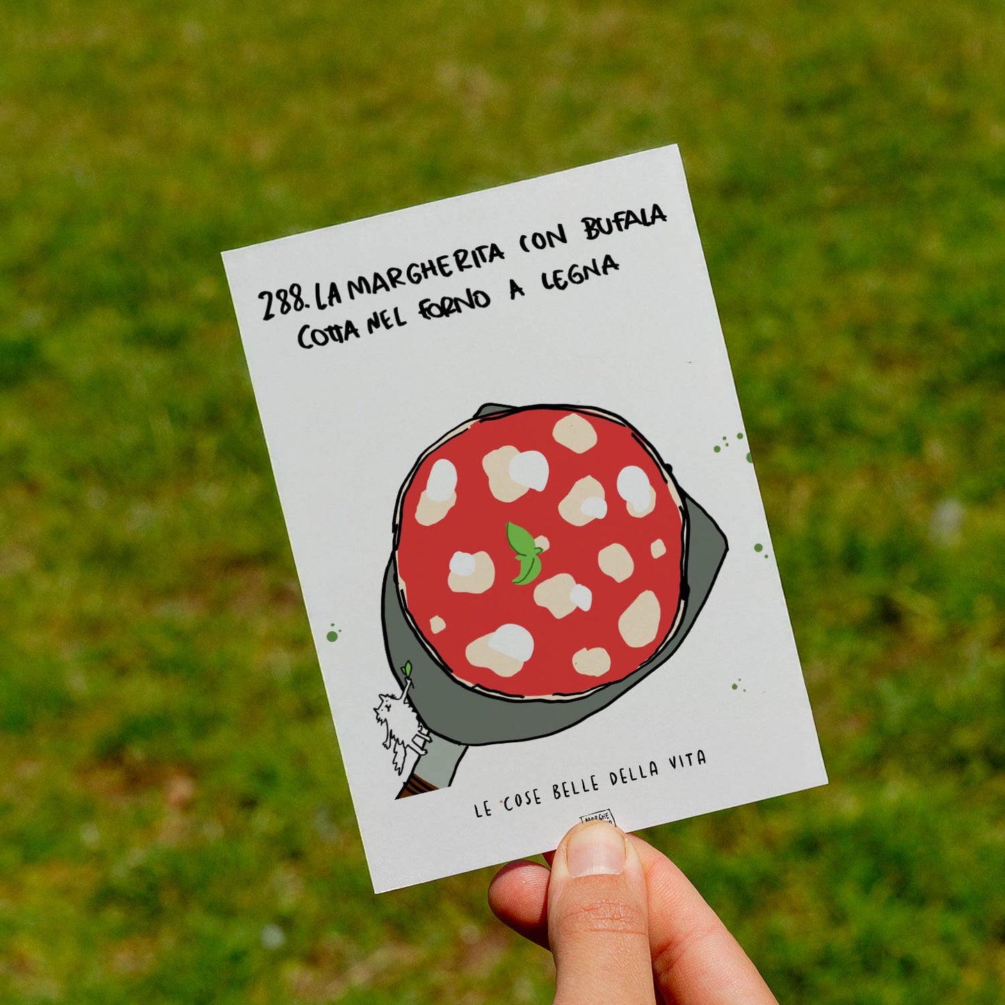 Le cose belle della vita - 288. La margherita con bufala cotta nel forno a legna - prato