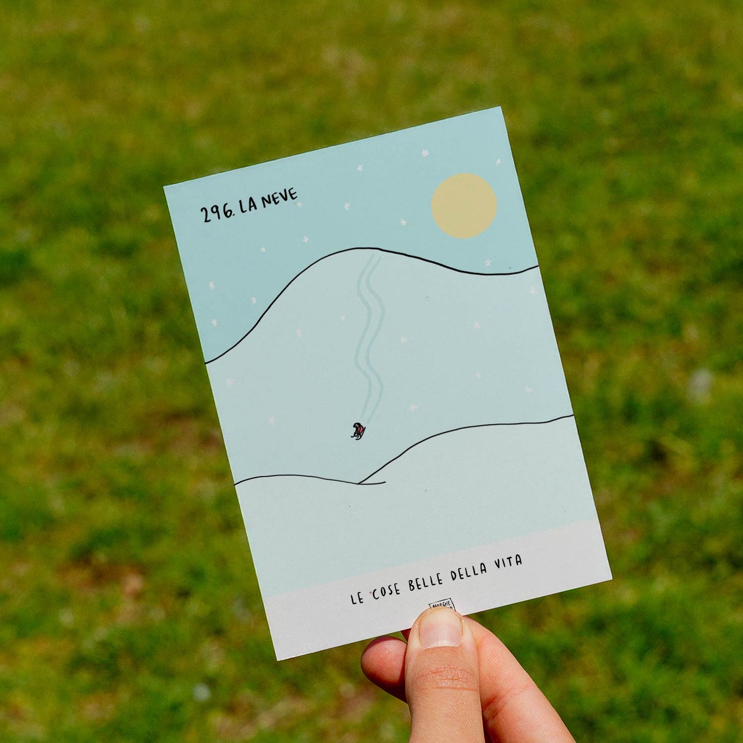 Lo bueno de la vida - 296. La nieve - césped