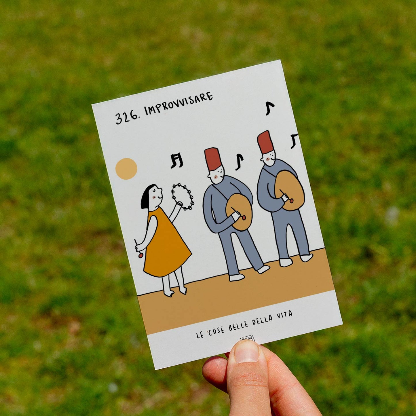 The beautiful things in life - 326. Improvise - lawn