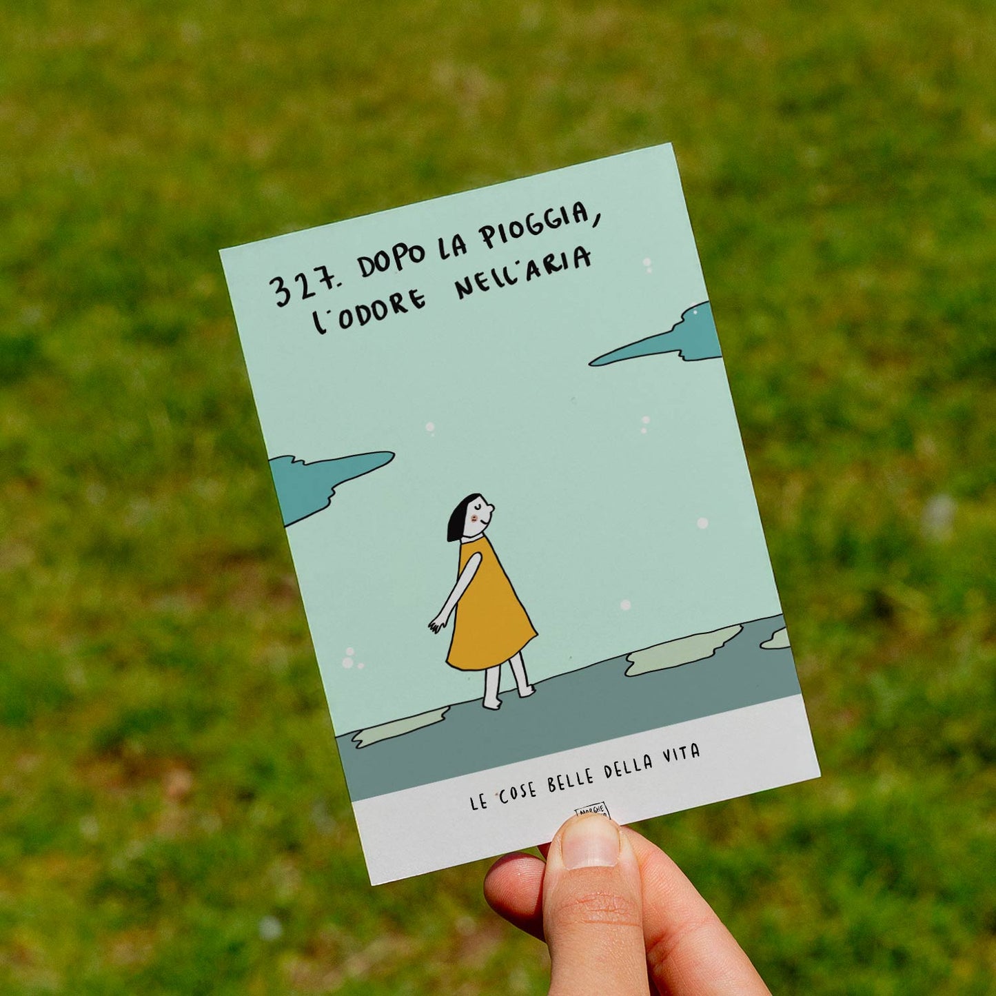 Lo bueno de la vida - 327. Después de la lluvia, el olor en el aire - césped