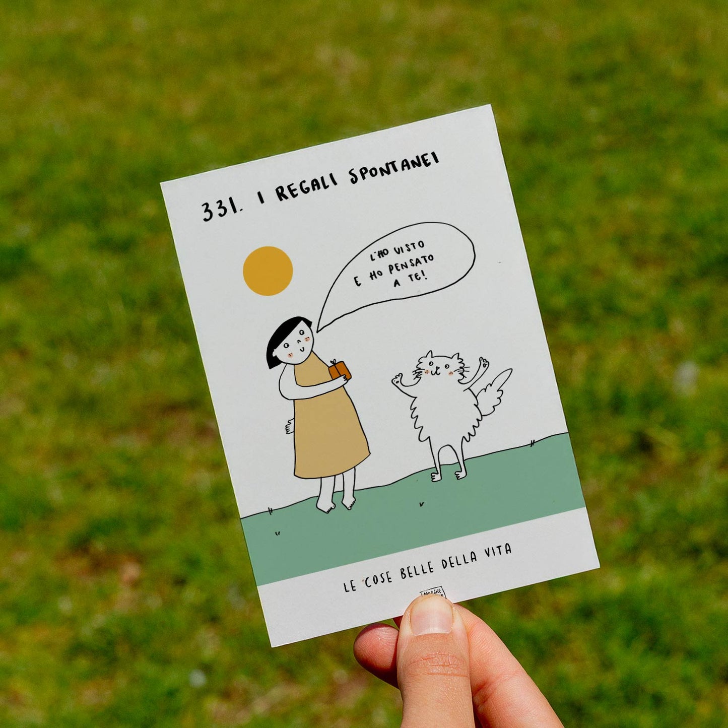 Lo bueno de la vida - 331. Los regalos espontáneos - césped