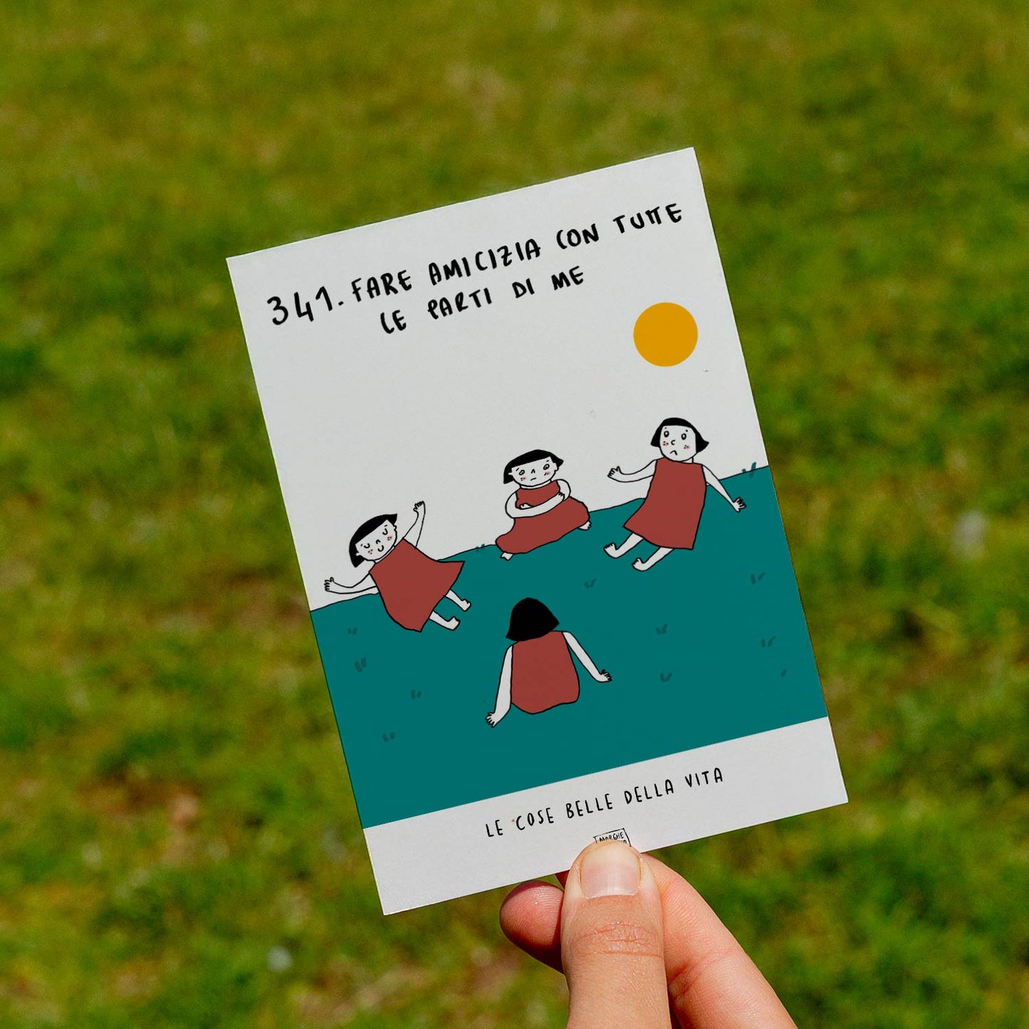 Lo bueno de la vida - 341. Hacerme amigo de todas las partes de mí - césped