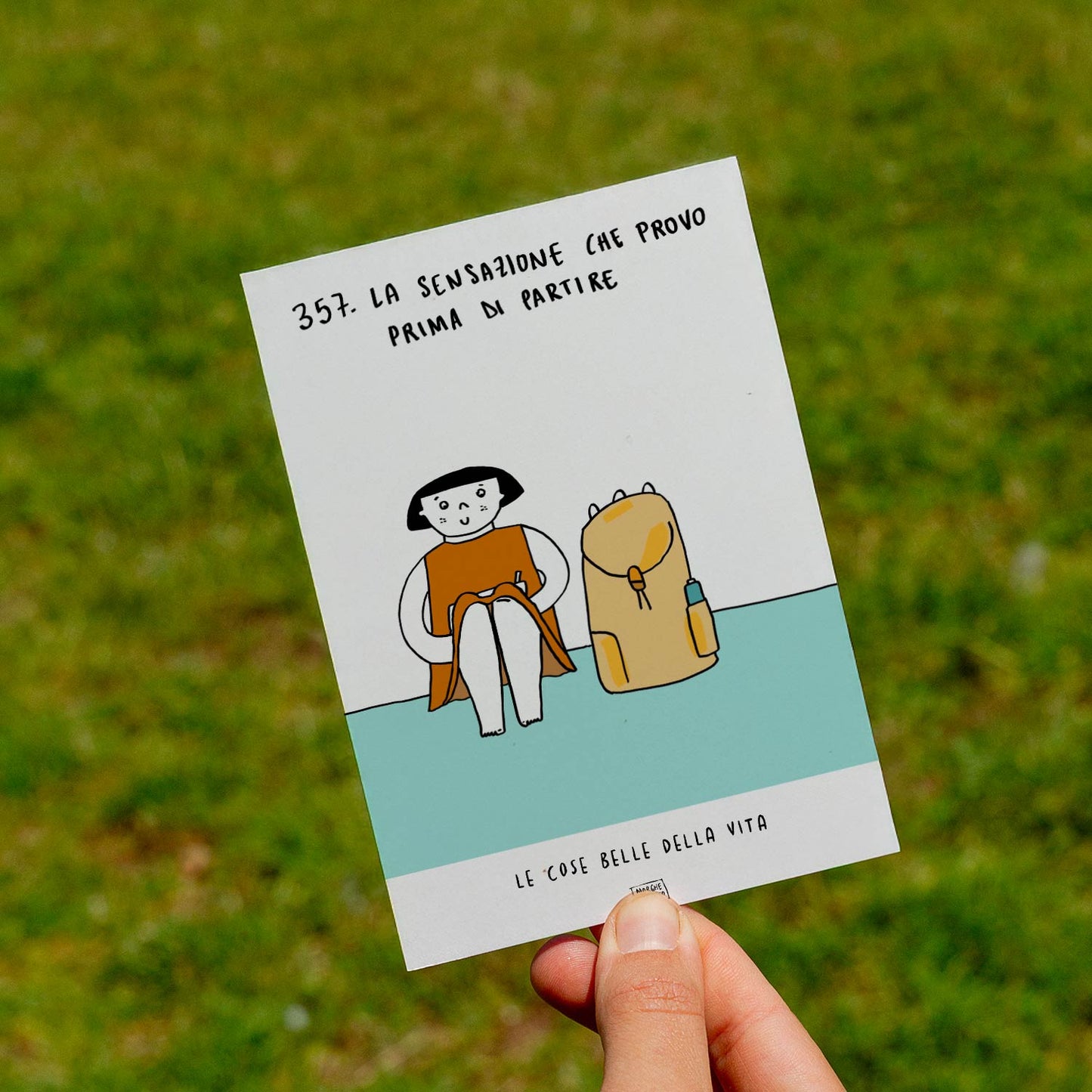 Lo bueno de la vida - 357. La sensación que siento antes de salir - césped