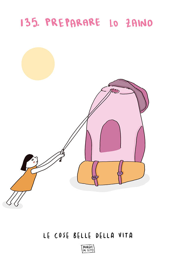 Lo bueno de la vida - 135. Preparar la mochila