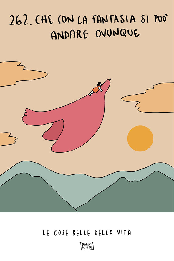 Lo bueno de la vida - 262. Que con la imaginación se puede llegar a cualquier parte