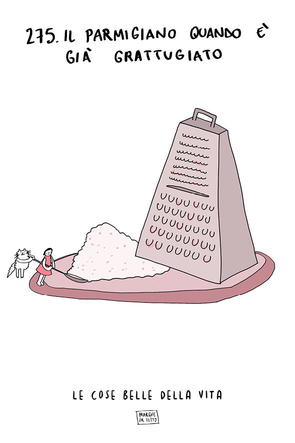 Lo bueno de la vida - 275. El parmesano ya rallado