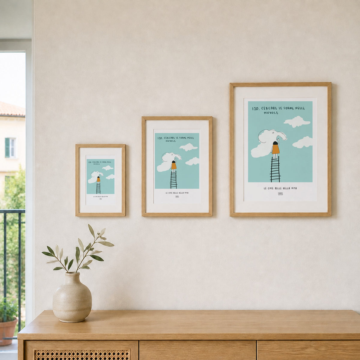 Les Belles Choses de la Vie - 120. Chercher des formes dans les nuages - formats