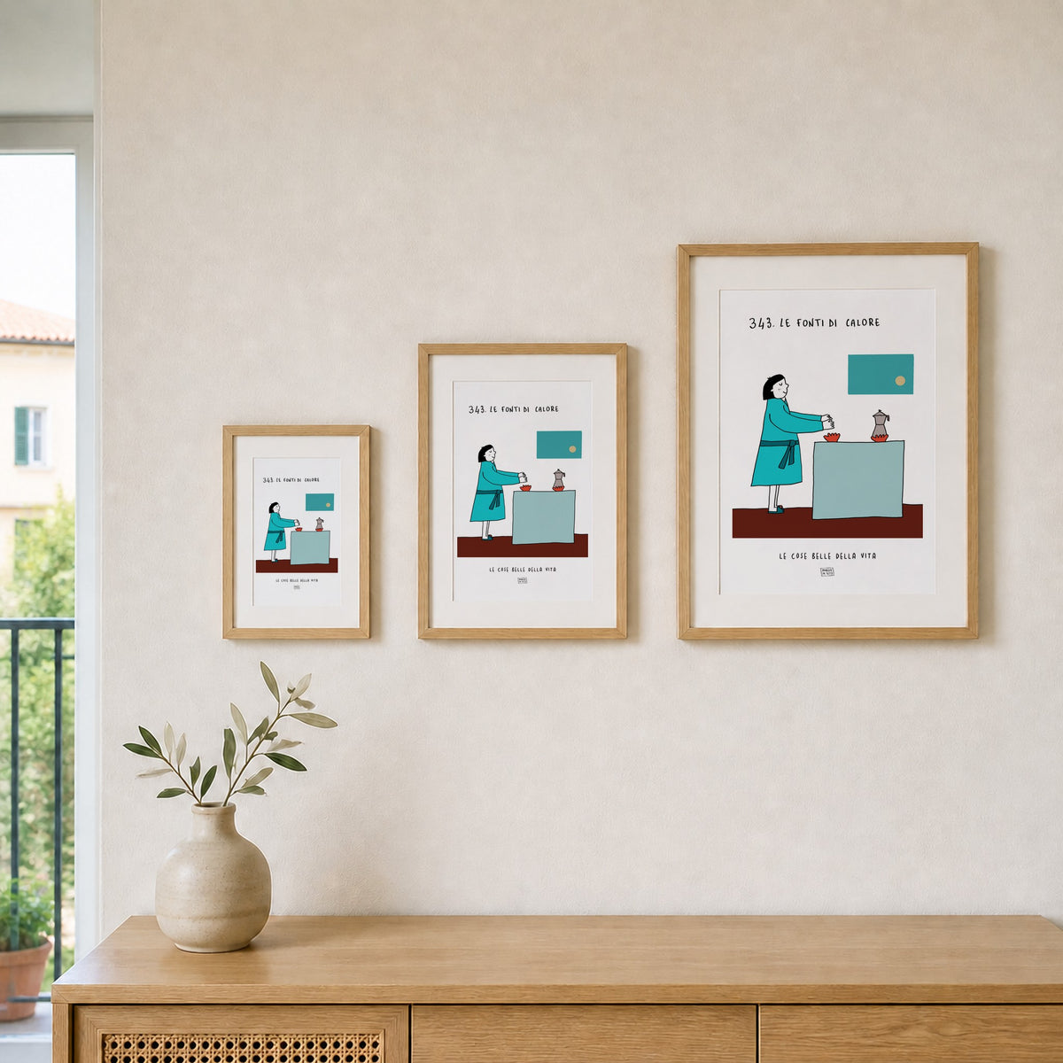 Les Belles Choses de la Vie - 343. Les sources de chaleur - formats