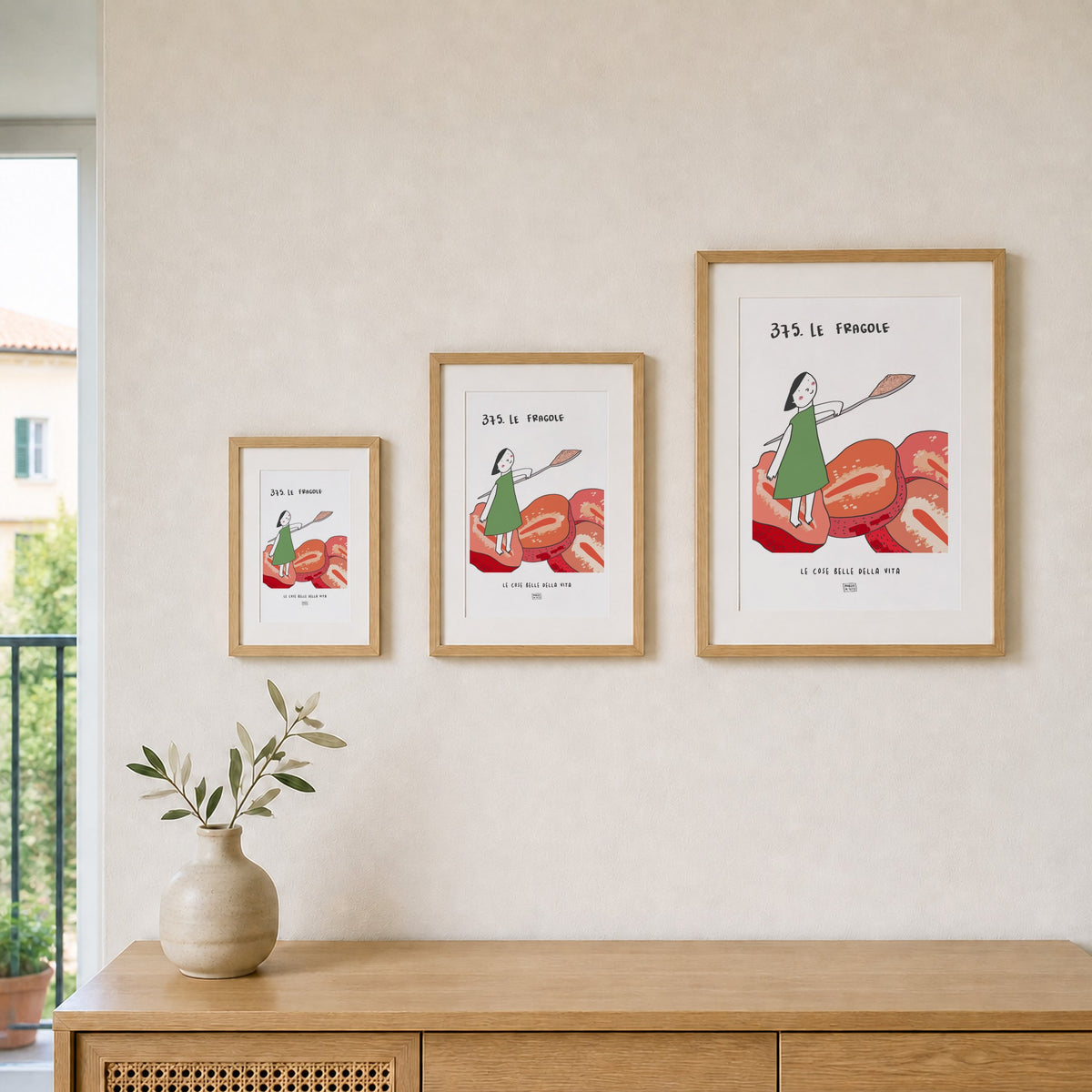 Les Belles Choses de la Vie - 375. Les fraises - formats