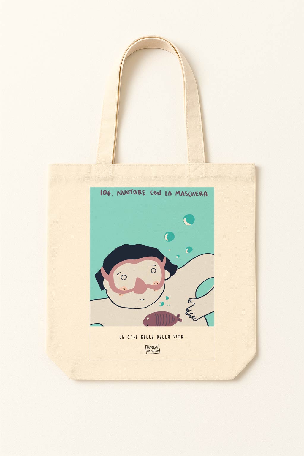 Le cose belle della vita - 106. Nuotare con la maschera - shopper