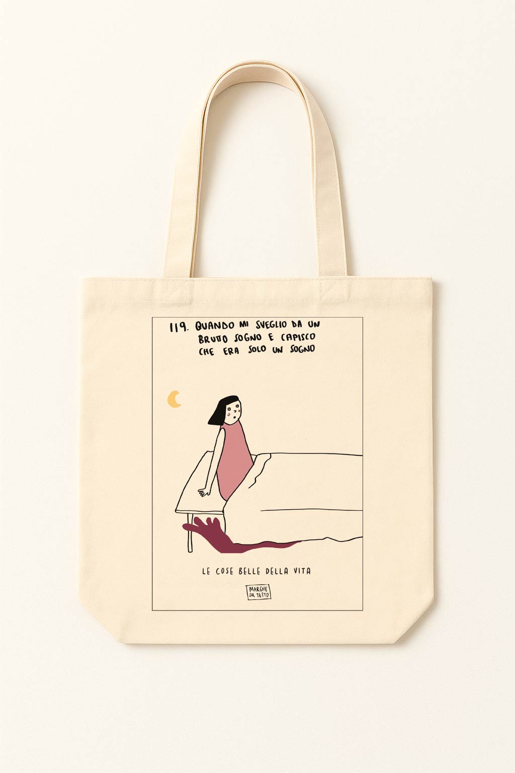 The beautiful things in life - 119. When I wake up from a bad dream and realize it was just a dream - tote bag