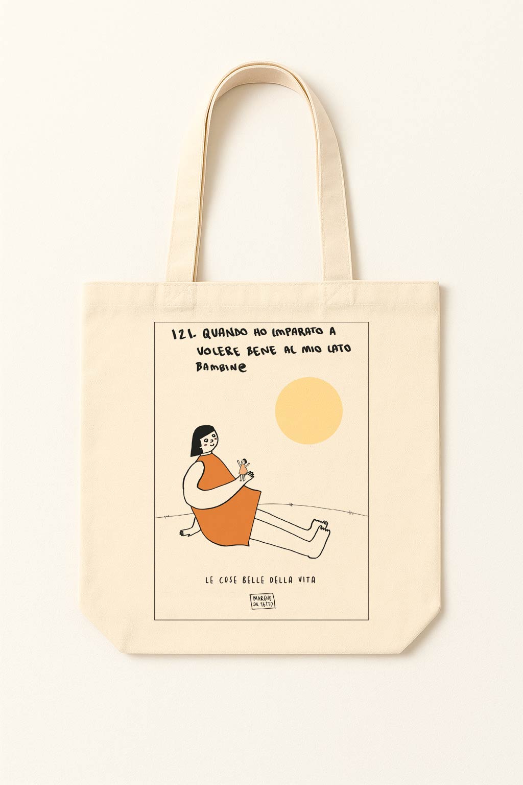 The beautiful things in life - 121. When I learned to love my childlike side - tote bag