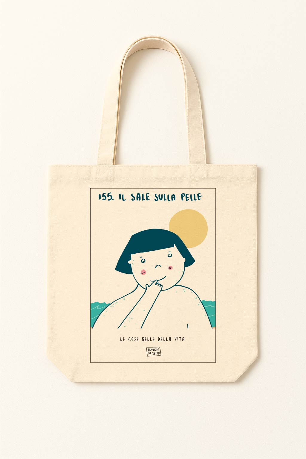 The beautiful things in life - 155. Salt on the skin - tote bag
