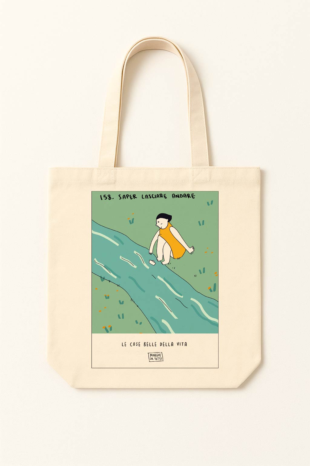 The beautiful things in life - 158. Knowing how to let go - tote bag