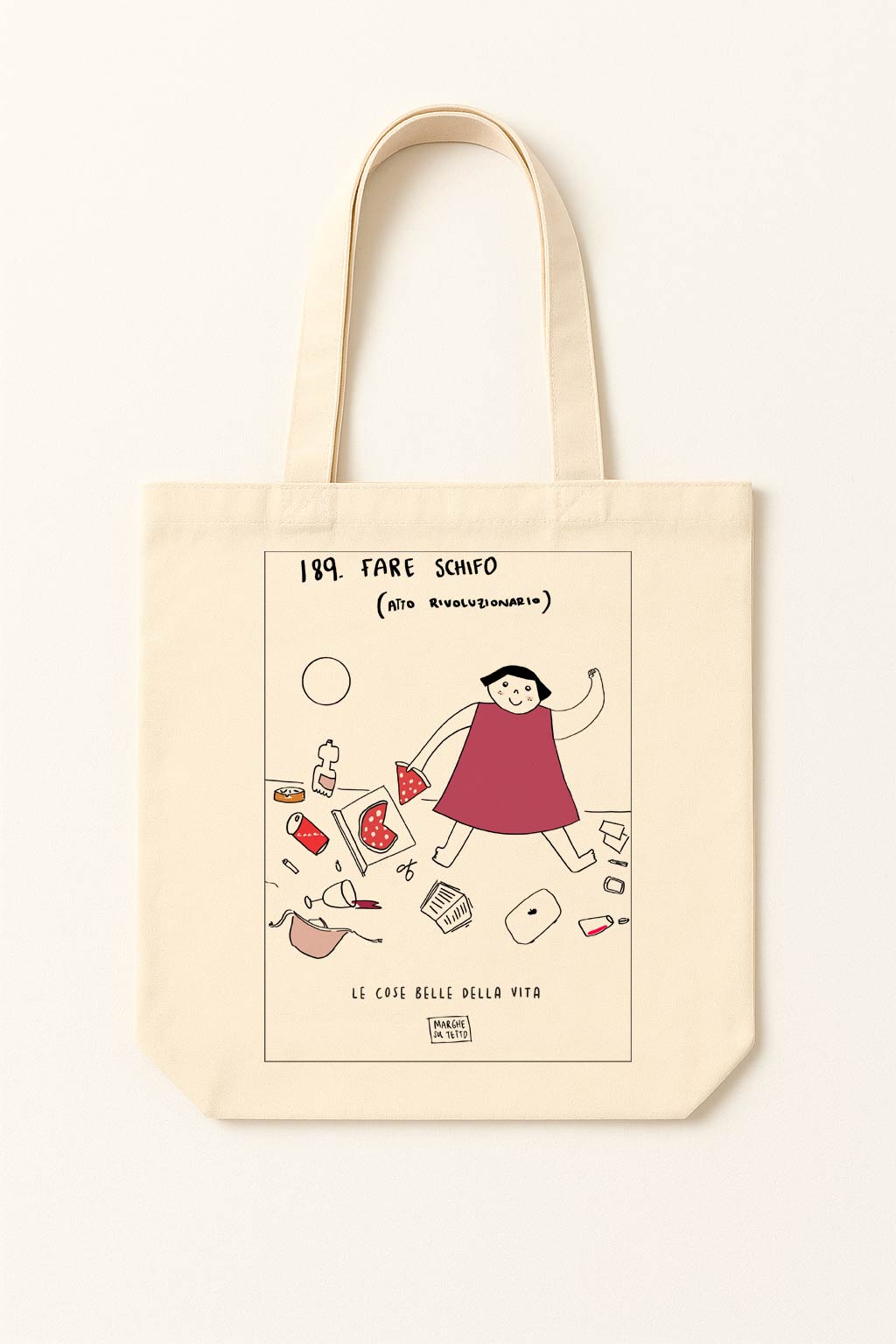 The beautiful things in life - 189. Suck - tote bag