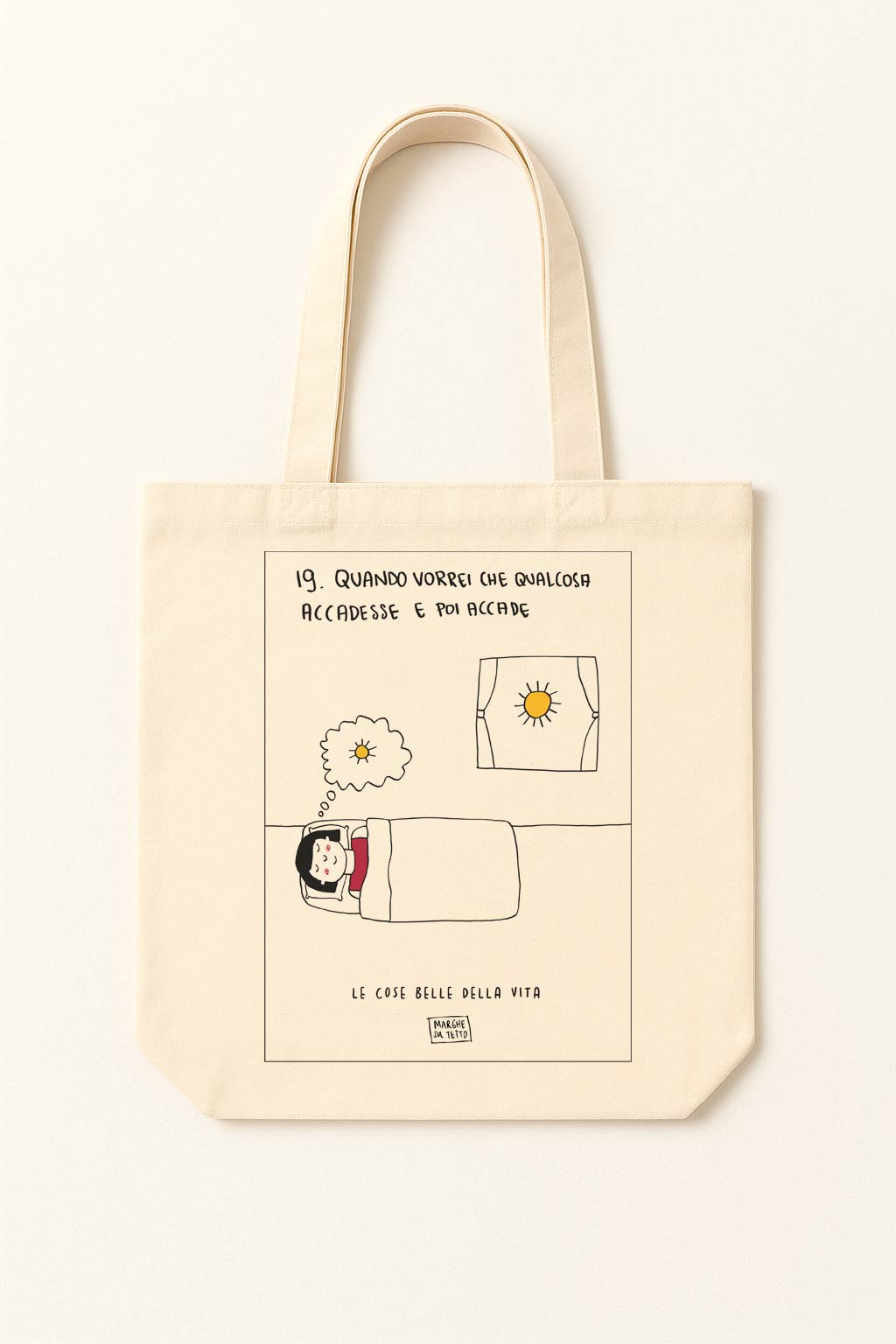 The beautiful things in life - 19. When I wish for something to happen and then it happens - tote bag