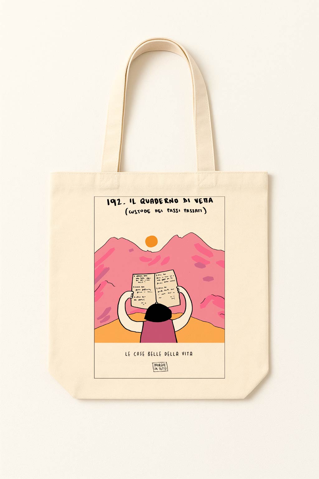 The beautiful things in life - 192. The summit logbook (keeper of past steps) - tote bag