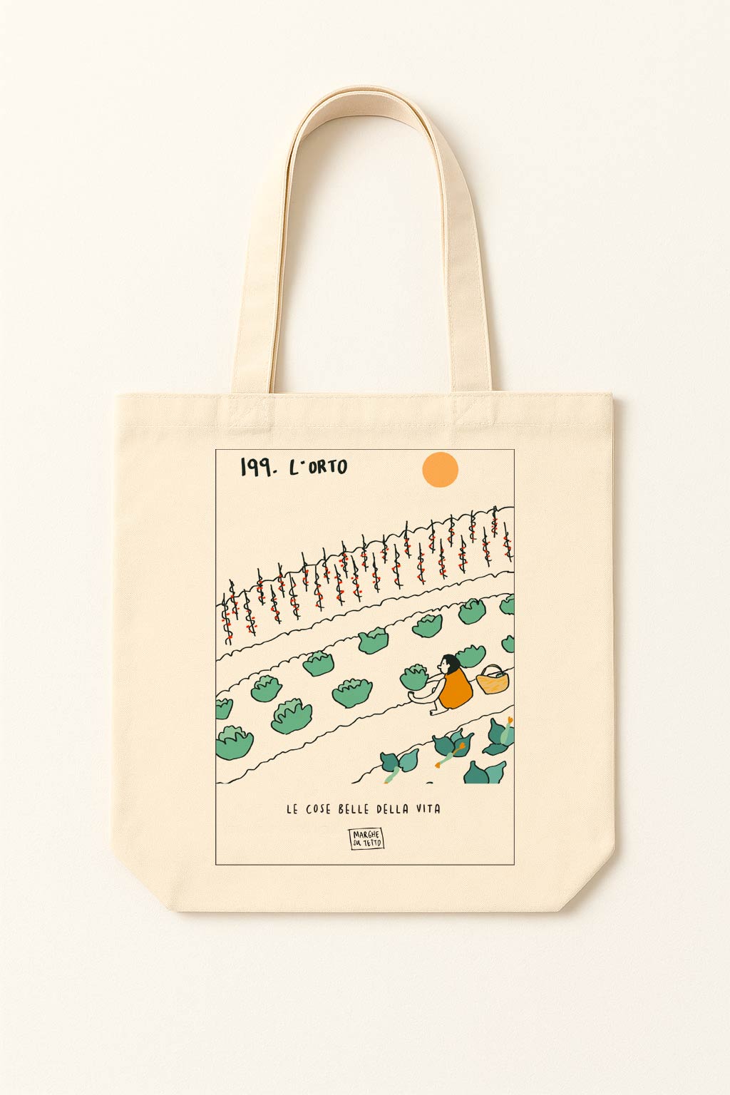 The beautiful things in life - 199. The vegetable garden - tote bag
