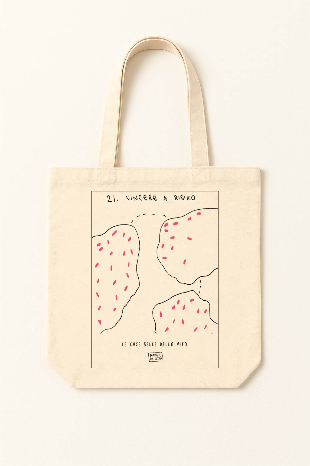 The beautiful things in life - 21. Winning at Risiko - tote bag