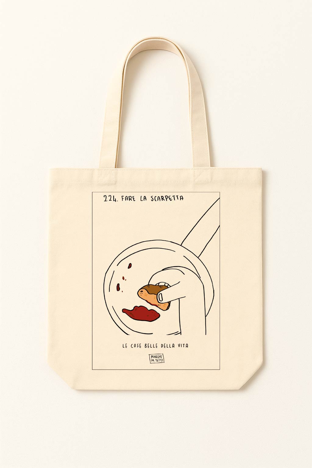 The beautiful things in life - 224. Dip your bread - tote bag