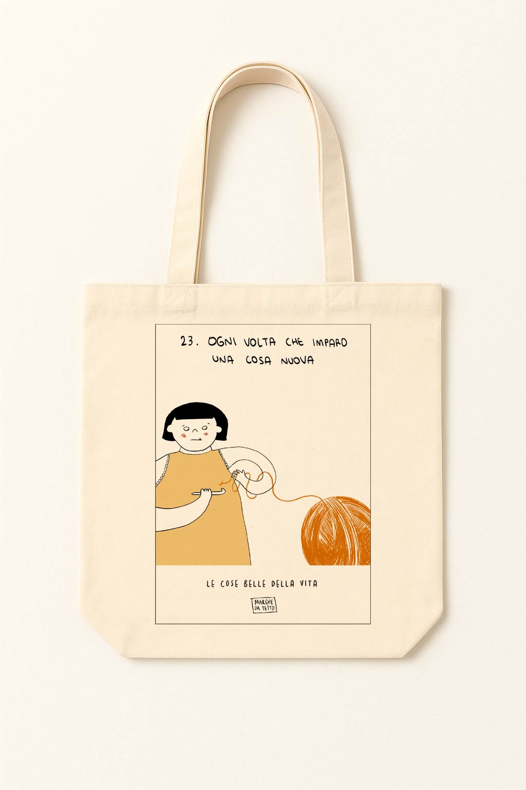The beautiful things in life - 23. Every time I learn something new - tote bag