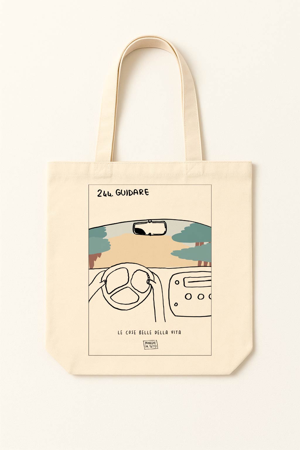 The beautiful things in life - 244. Driving - tote bag