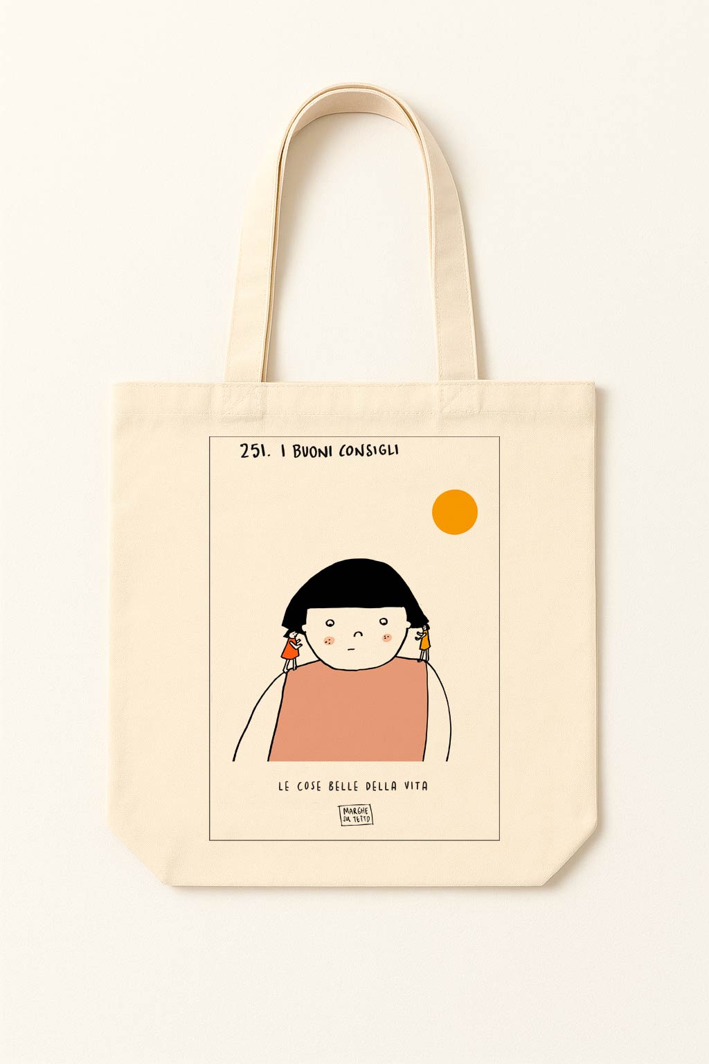 The beautiful things in life - 251. Good advice - tote bag