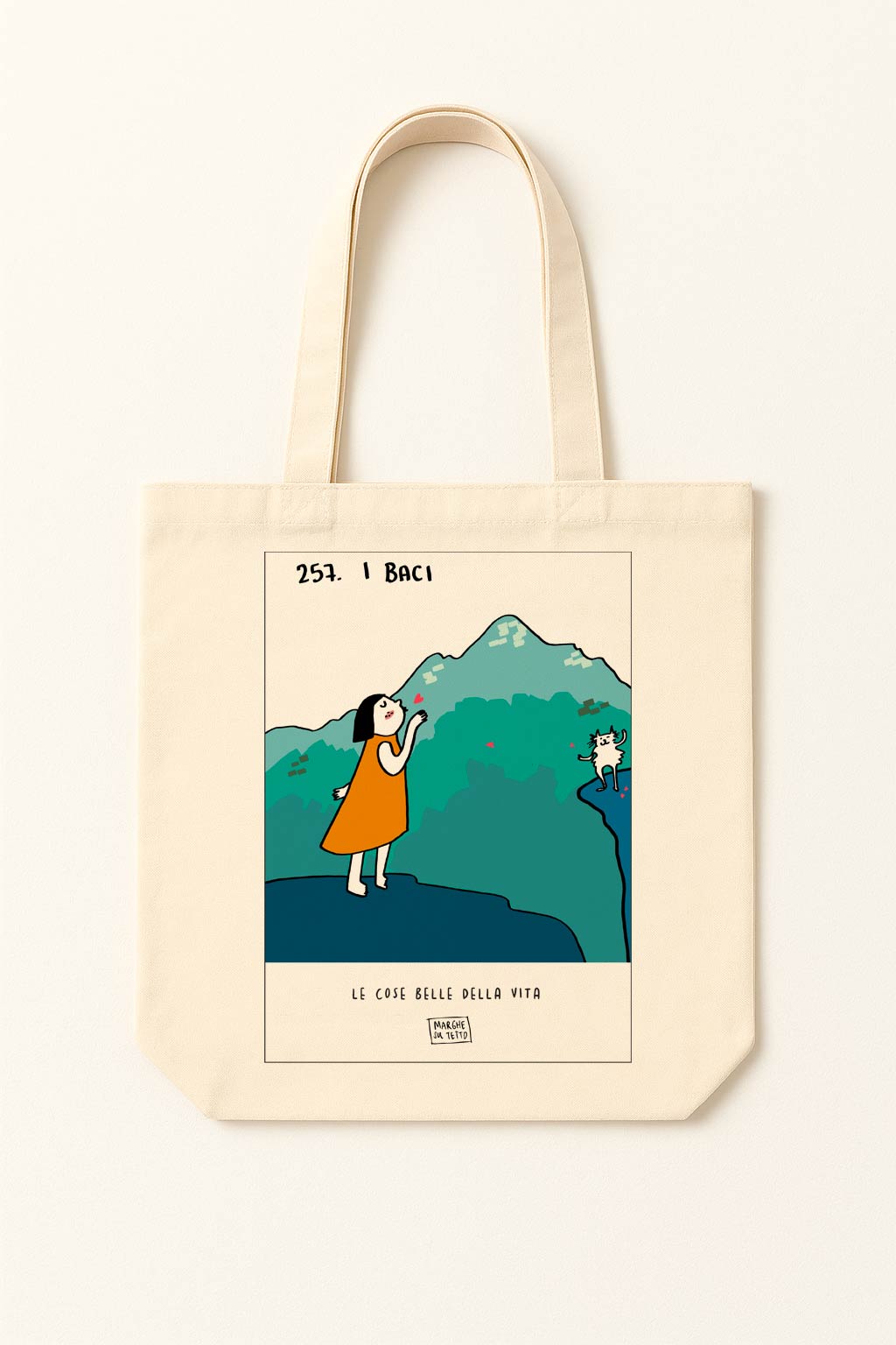 The beautiful things in life - 257. The kisses - tote bag