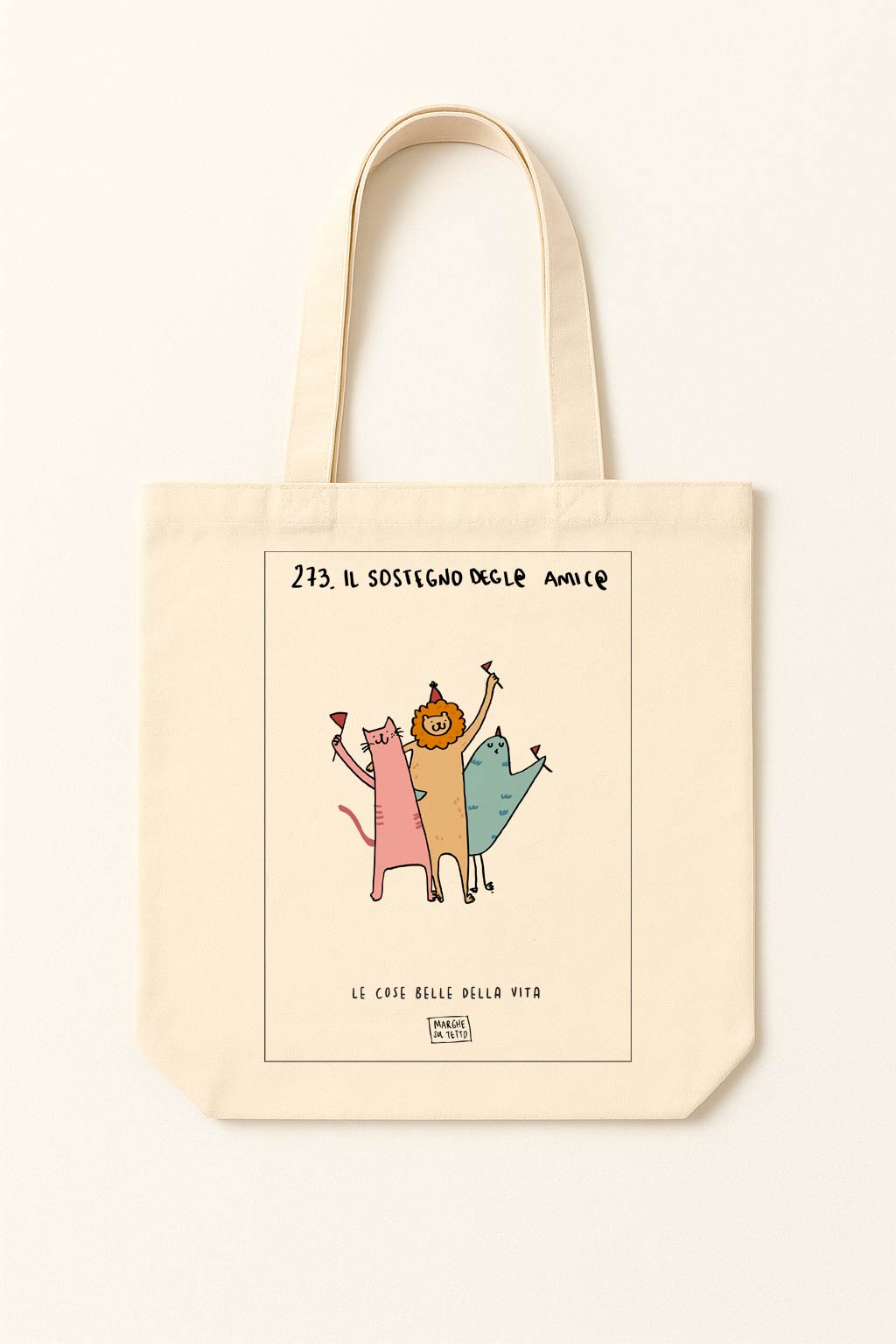 The beautiful things in life - 273. The support of friends - tote bag