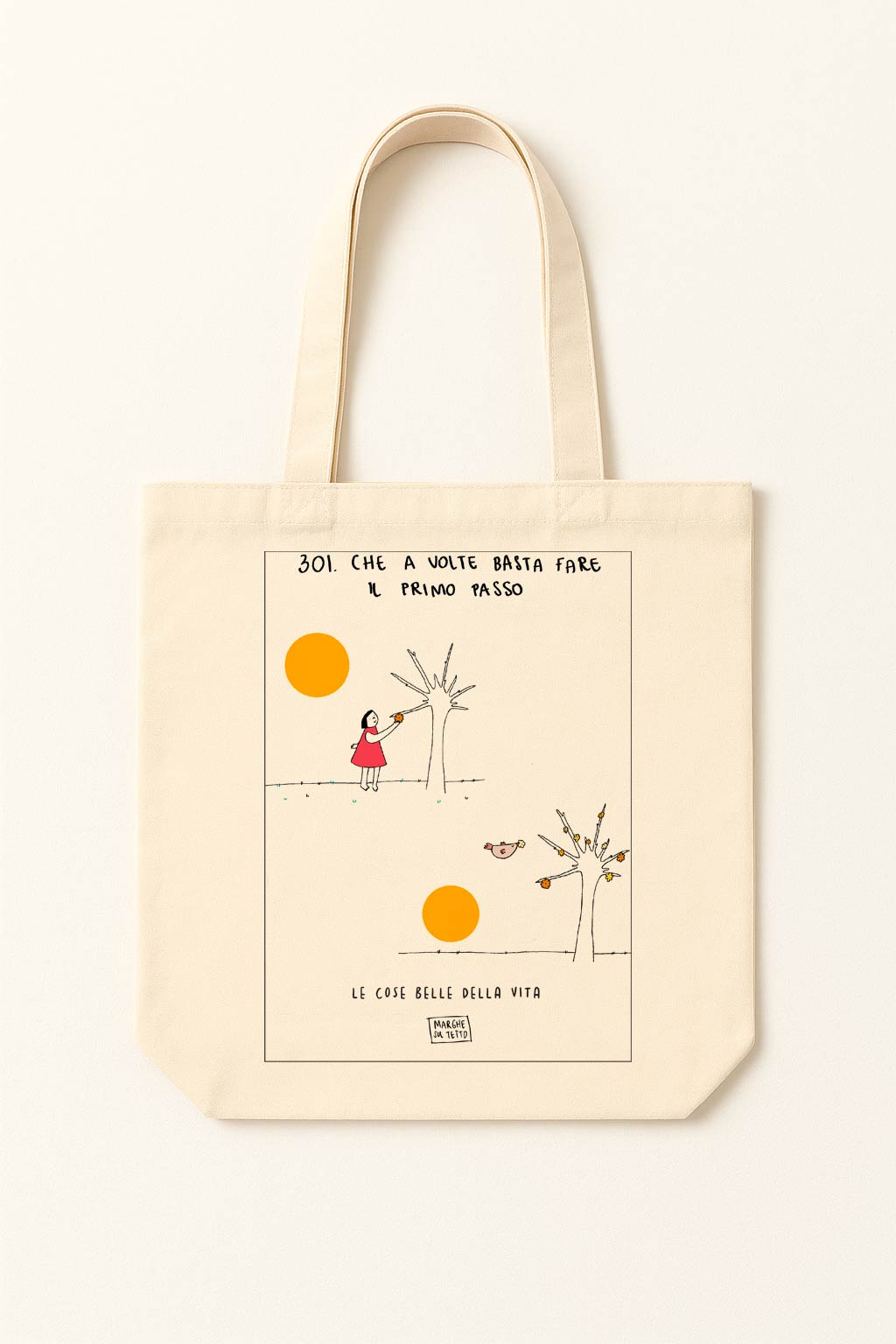 The beautiful things in life - 301. Sometimes, all it takes is the first step - tote bag