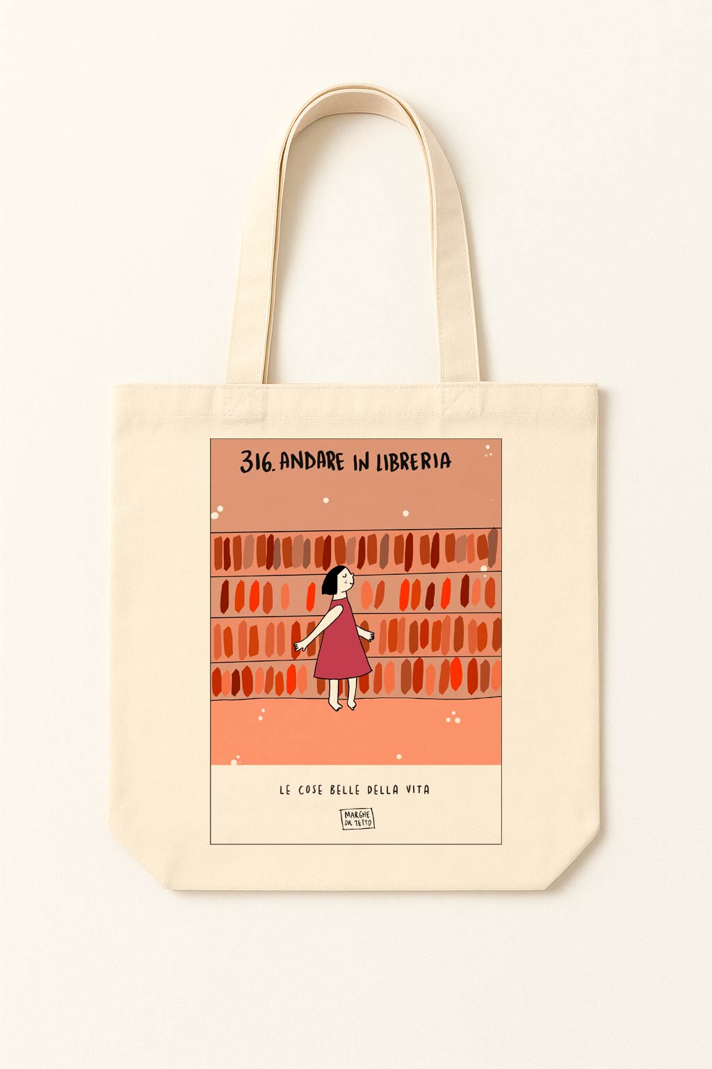 The beautiful things in life - 316. Go to the bookstore - tote bag