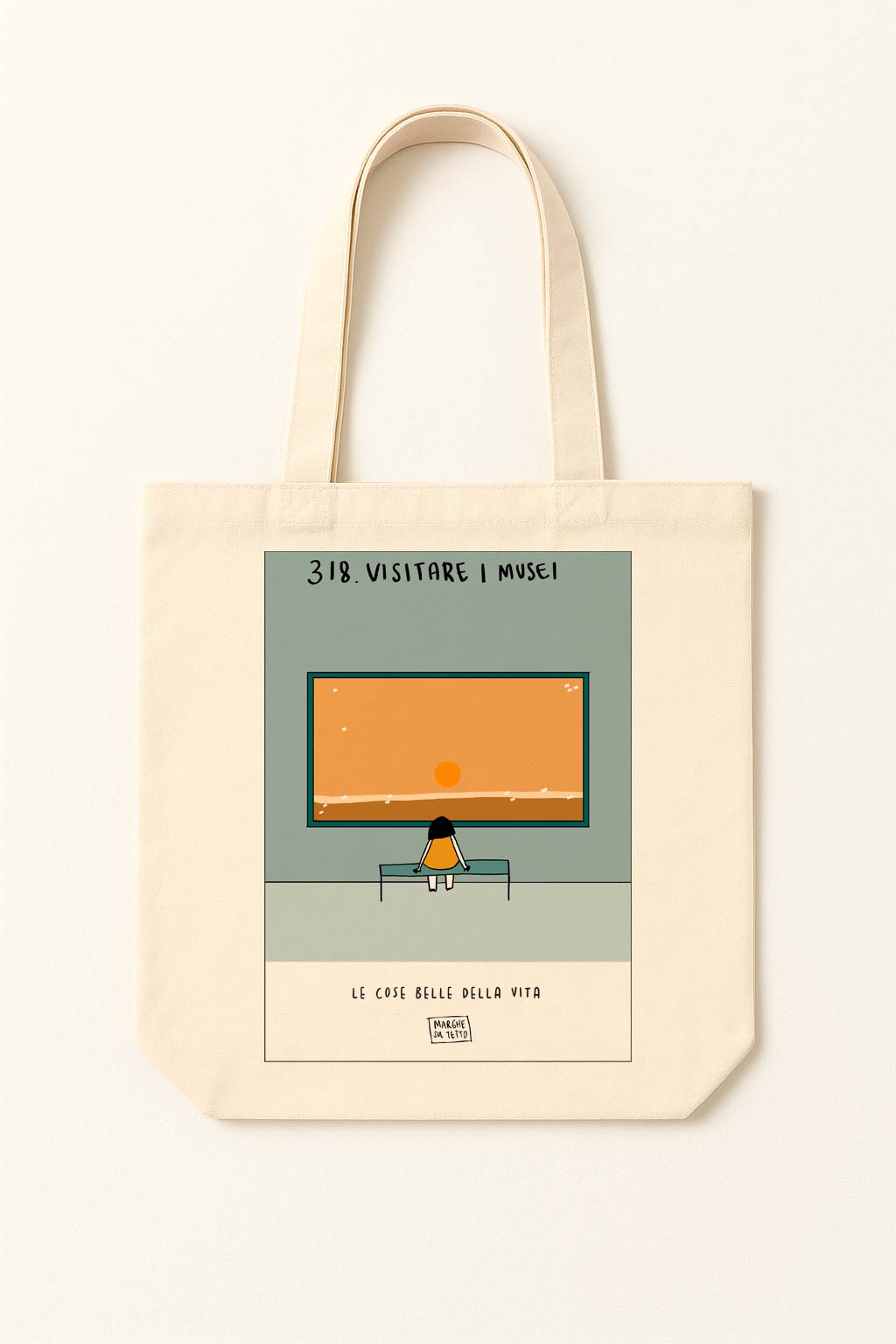 The beautiful things in life - 318. Visit museums - tote bag