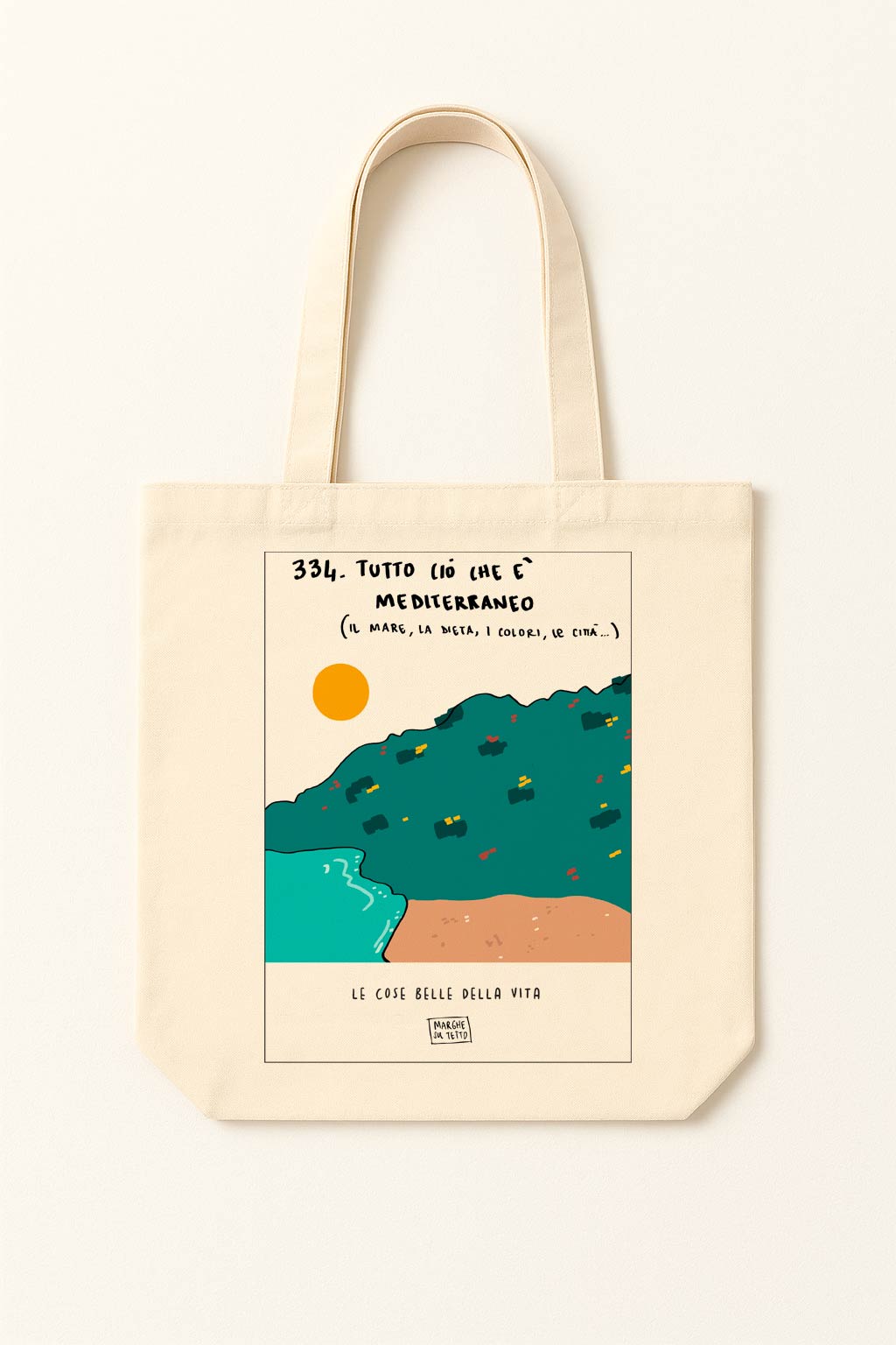 The beautiful things in life - 334. everything Mediterranean (the sea, the diet, the colors, the cities) - tote bag