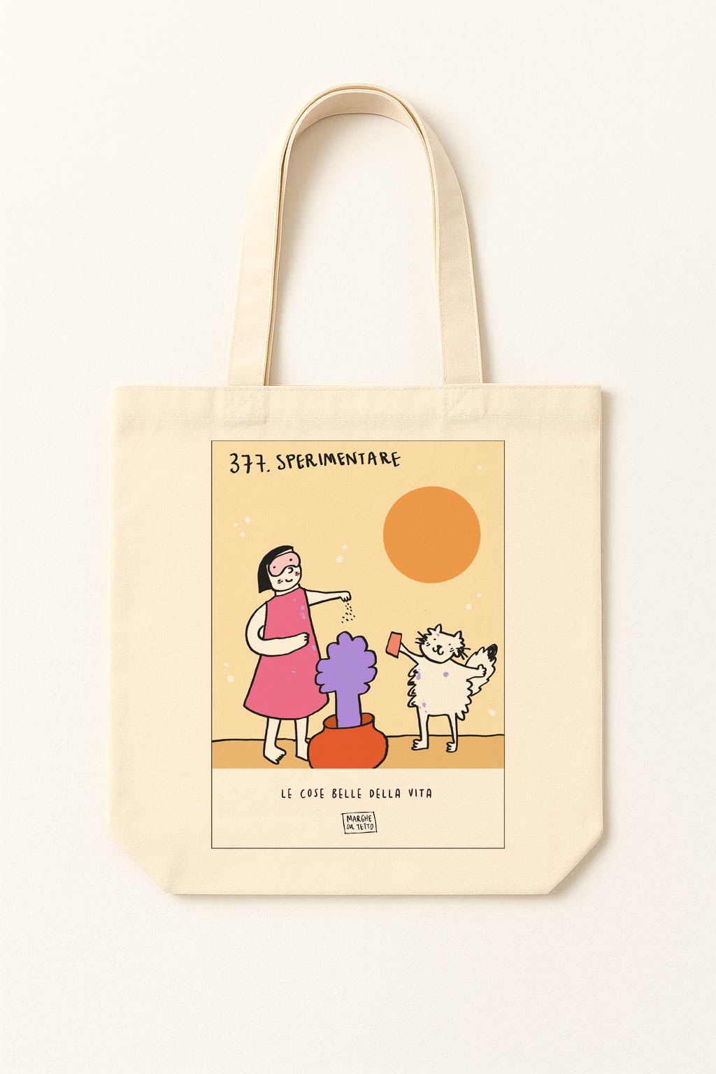 The beautiful things in life - 377. Experiment - tote bag