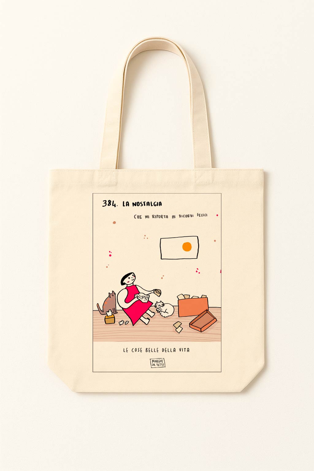 The beautiful things in life - 384. Nostalgia brings back happy memories - tote bag