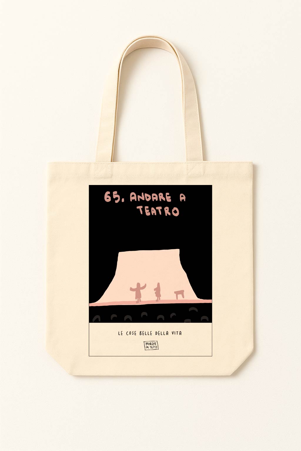 The beautiful things in life - 65. Going to the theater - tote bag