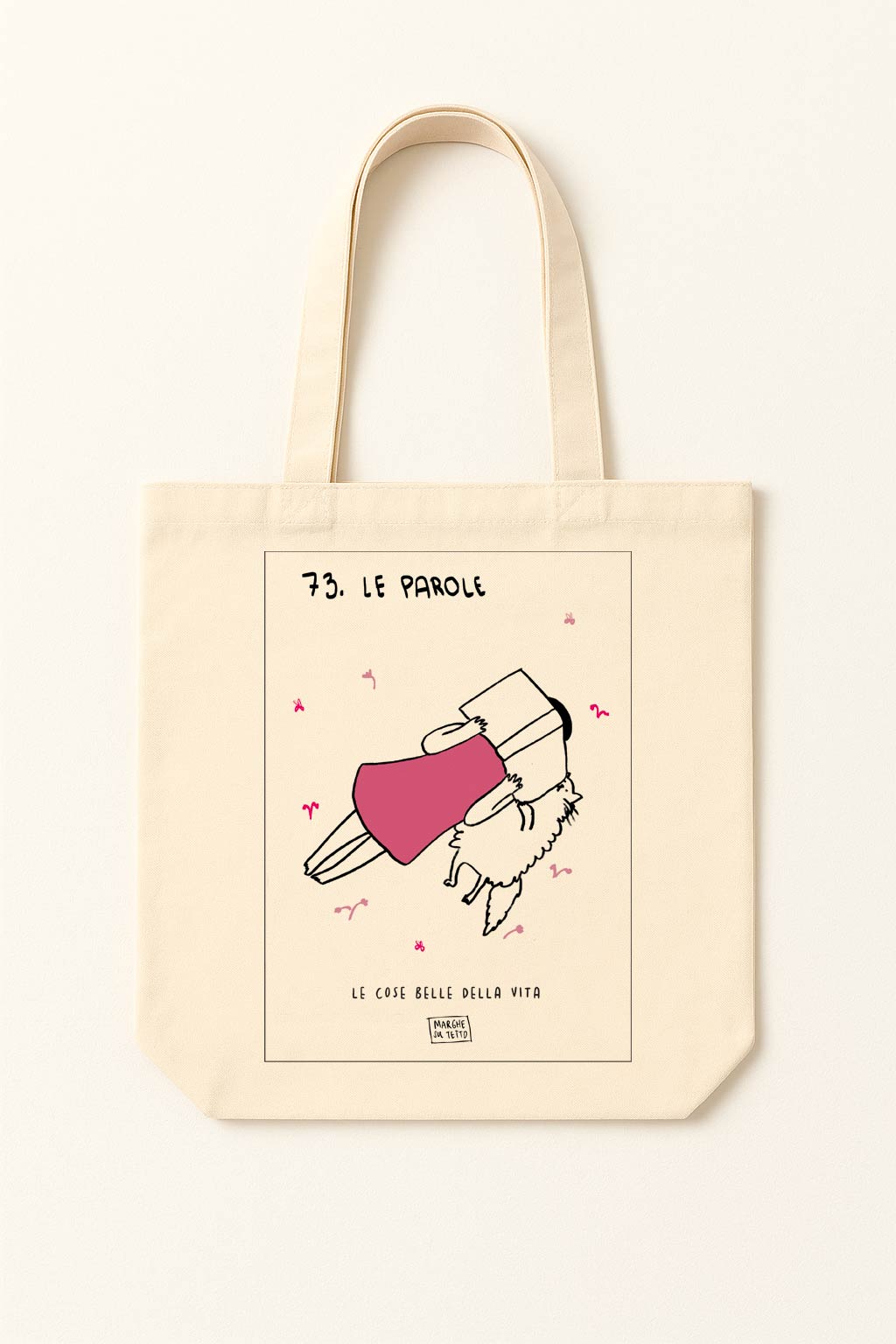 The beautiful things in life - 73. The words - tote bag