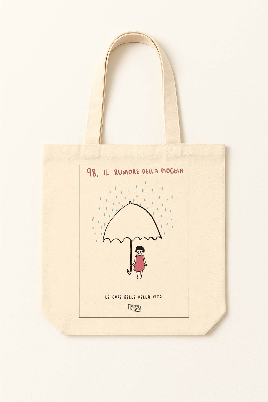 The beautiful things in life - 98. The sound of rain - tote bag