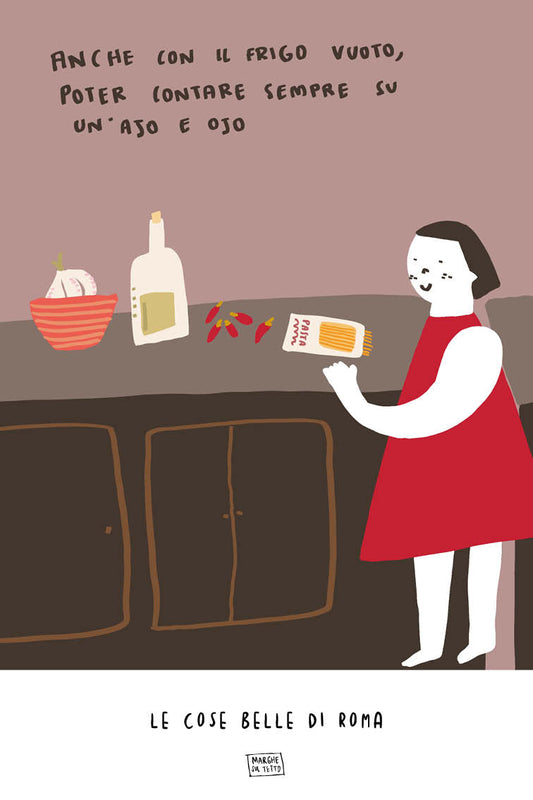 Stampa - Anche con il frigo vuoto, poter contare sempre su un'ajo e ojo