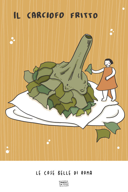 Stampa - Il carciofo fritto