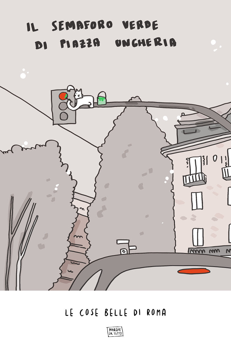 Stampa - Il semaforo verde di piazza Ungheria