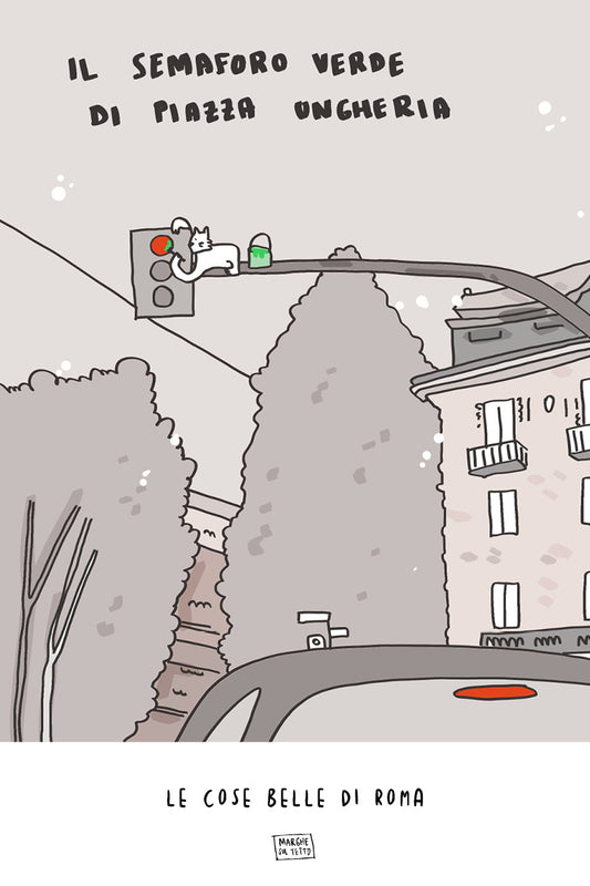 Stampa - Il semaforo verde di piazza Ungheria