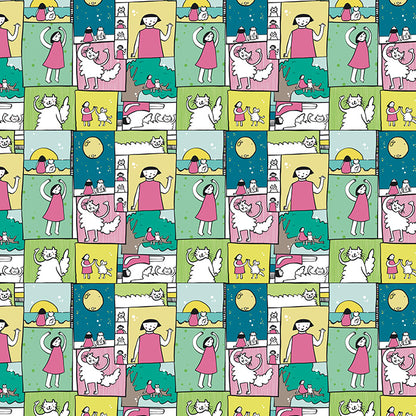 Le cose belle della vita - Carta regalo colorata