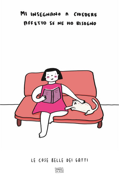 Les Belles Choses des Chats - Ils m'apprennent à demander de l'affection quand j'en ai besoin