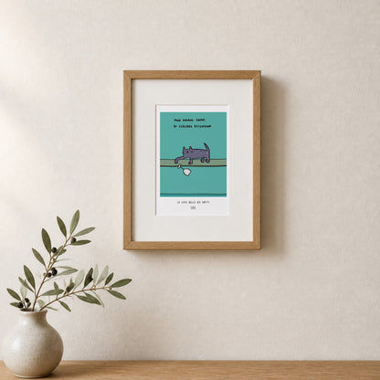 The Beautiful Things About Cats - They're not afraid to seek attention - frame