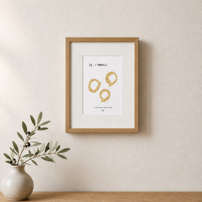 As Coisas Belas da Vida - 25. Os taralli - moldura