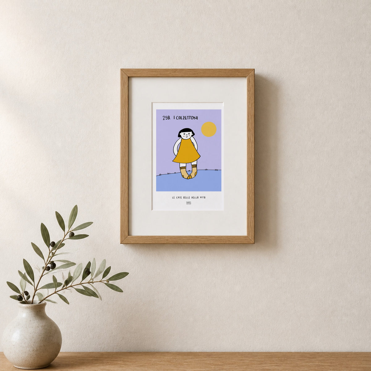As Coisas Belas da Vida - 258. As meias compridas - moldura